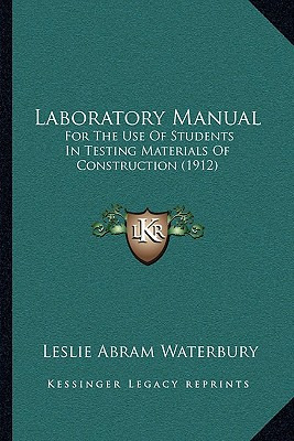 Libro Laboratory Manual: For The Use Of Students In Testi...