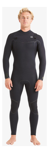 Traje De Surf Billabong Para Hombre 403 Furnace Nat Negro