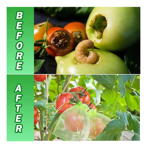 P 100 Bolsas Protectoras De Frutas, Bolsas De Malla Para