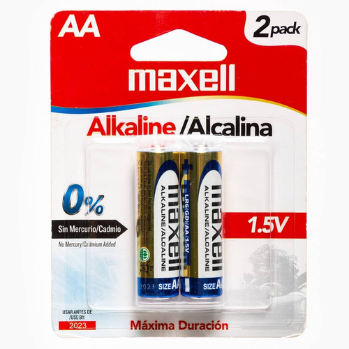 Pilas Maxell Aa ( 4unidades ) . Envios A Todo El Pais