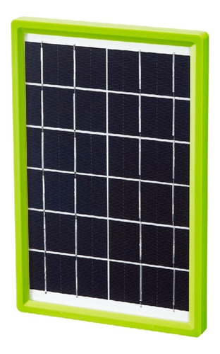 Painel Solar Portátil 6v 3w C/ 5 Saídas P/ Carregar Celular