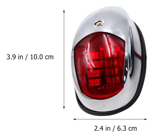 Luces Led De Navegación Para Barcos, 2 Unidades, Luces Marin