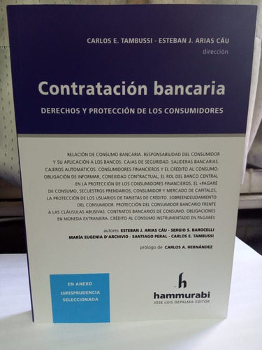 Contratacion Bancaria Carlos Tambussi