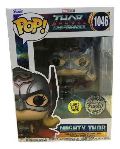 Funko Pop Marvel Thor Love And Thunder Mighty Thor Exclusive