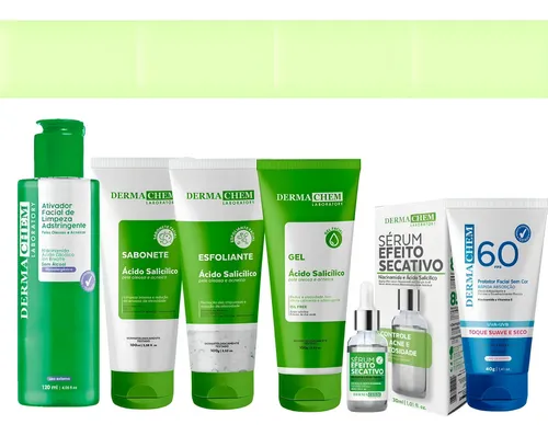 Kit Antioleosidade Peles Oleosas Com Protetor Solar Facial