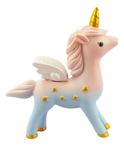 Estatua De Adorno De Escritorio De Unicornio