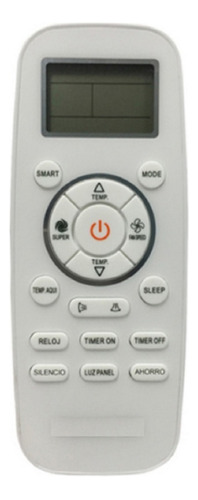 Control Remoto Aire Acondicionado Panavox