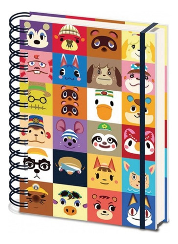 Libreta Anillada A5 Animal Crossing