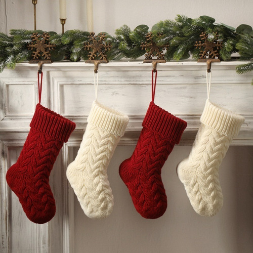 Calcetines Navideños, Suaves Y Esponjosos, Para Regalo De Na