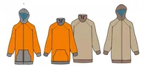 Comprar Molde Ropa Imprimible Buzo Campera Ranglan  Mujer Pdf A4 2x1