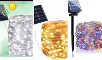 Comprar 100 Luces Solares Decorativos Guirnaldas Navidad