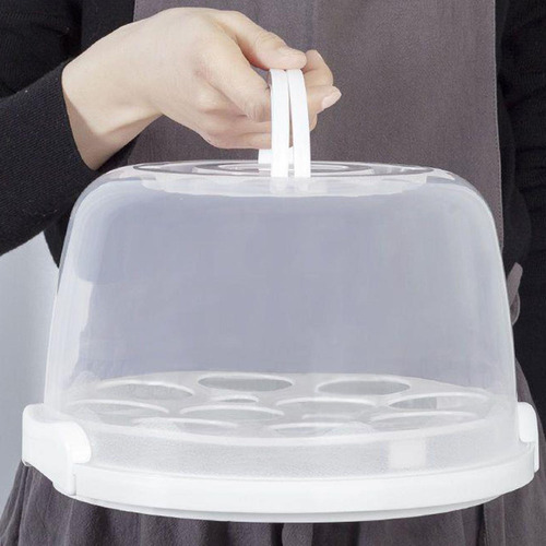 M Soporte Para Tartas Con Tapa Para 8 O 10 Tartas, Portátil,