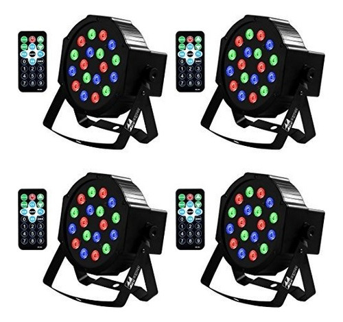 Uplights 18 Rgb Led Uplights, Sonido Missyee Dmx Uplighting,