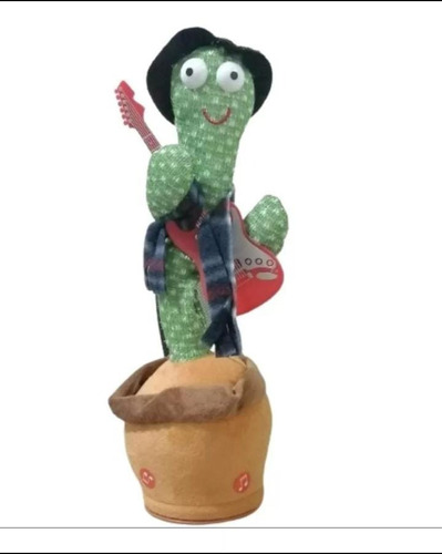  Cactus Bailarín Con Accesorios, Luces, Imita Voz, Musica