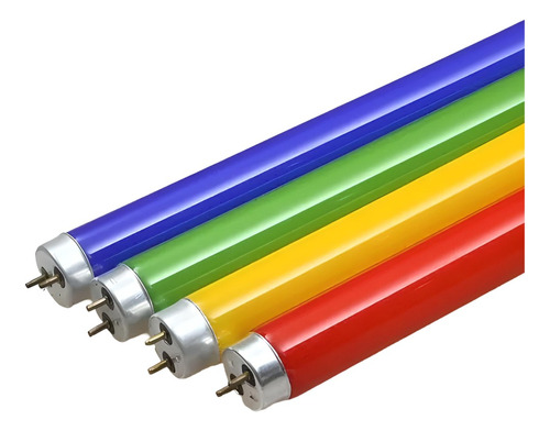 Tubo Fluorescente De Color 36w 120cm. T8 Interlamp
