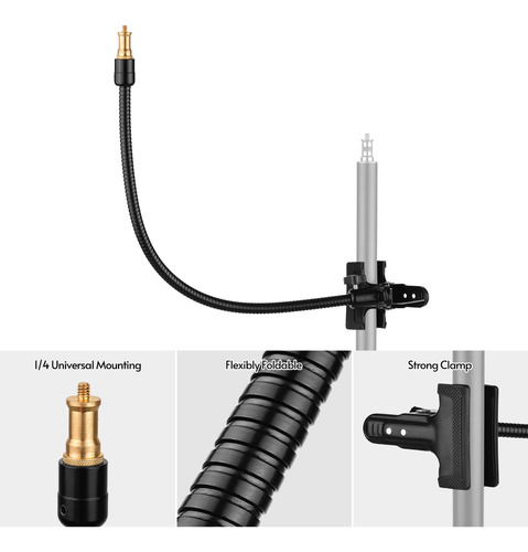 Ts Tubo Flexible Montaje Brazo De Soporte Con 1/4 Tornillo