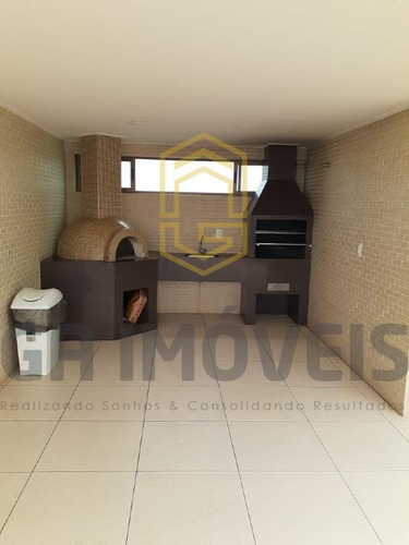 Imagem 13 de 27 de Apto Na Mangabeiras Com Vista Para O Mar, 03 Quartos, 1 Suíte, Lazer Completo Por 546mil! - 1051