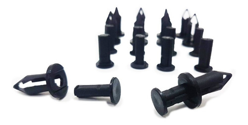 Kit 10 Grampas Clip Trabas Plástico Carenado Cachas Solomoto