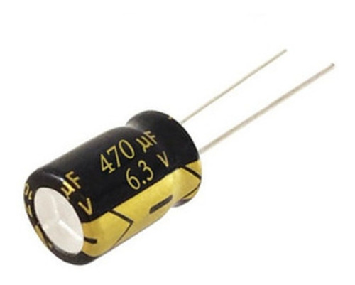 Condensador Capacitor 470uf X 6.3v T/madre/video, Etc