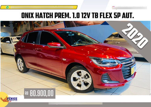 Chevrolet Onix ONIX HATCH PREM. 1.0 12V TB FLEX 5P AUT.