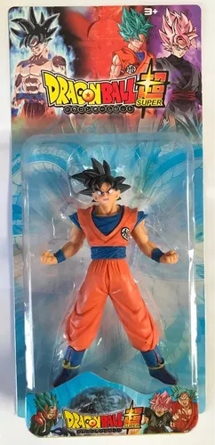 Boneco Goku Blue Azul Dragon Ball Articulado