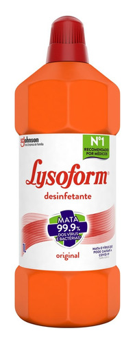 Desinfetante Líquido Suave Odor 1 L Lysoform