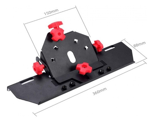 Trilho Guia De Metal Para Suporte De Chanfro De Rebarbadora