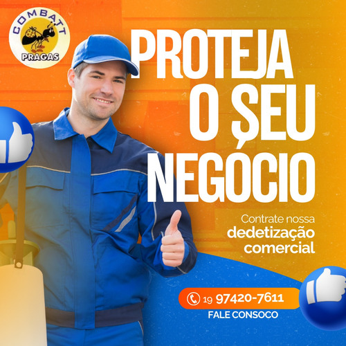 Dedetização E Controle De Pragas Urbanas Combatt Pragas!