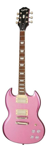 Guitarra elétrica Epiphone Modern SG SG Muse de  mogno purple passion metallic metálico com diapasão de louro indiano