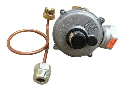 Regulador Gas Natural 35 cm Con Flexible Galea