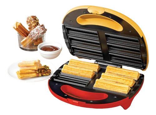 Maquina Churros Mini Caseros 6 Pzas Antiadherente Nostalgia