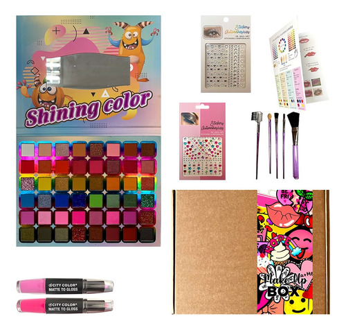 Make Up Box S - Kit De Maquillaje Niñas Adolescentes