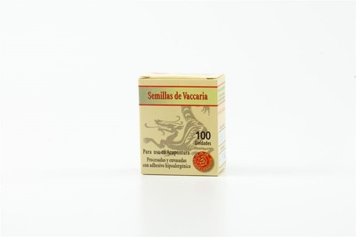 1 Caja X100 Semilla De Vaccaria Para Auricuroterapia