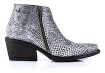 Comprar Botas Mujer Citadina Cuero Texana Taco Bajo Comodas Miguela
