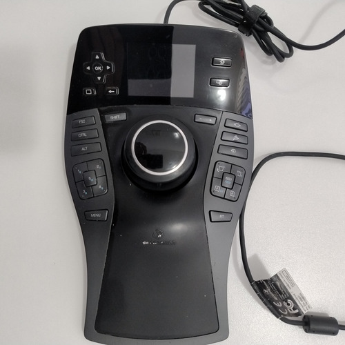 Mouse 3d 3dconnexion Spacepilot Pro 3dx Funcionando Preto