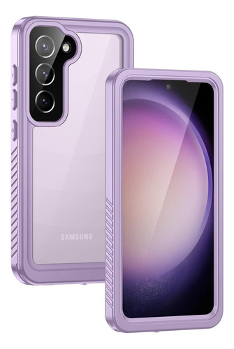 Lanhiem Para Samsung Galaxy S23, Ip68 Impermeable A Prueba A