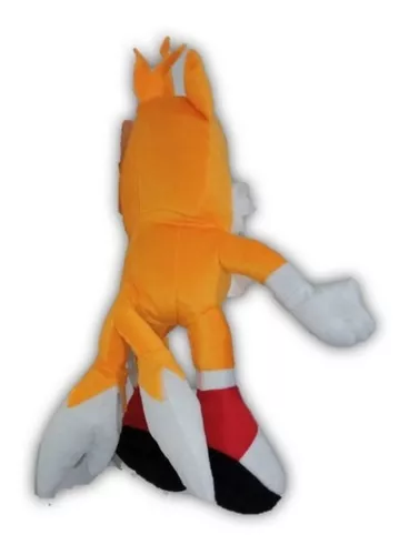 Boneco Tails Pelúcia Turma Do Sonic 2020