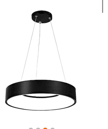 Lampara Candil Neon Led Minimalista 3 Tonos De Luz 12 Mate