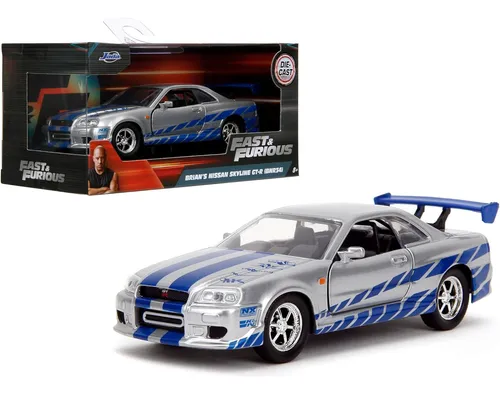 comprar Rápido Y Furioso De Jada Toys 1:32 El Nissan Skyline Gt-r De