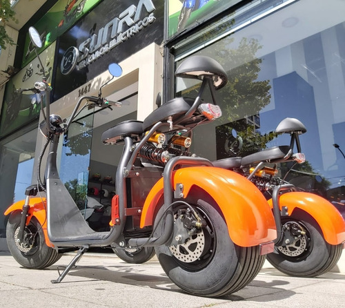 Imagen 2 de 21 de Moto Electrica Vintage Choopera Spy Racing El Mas Vendido D