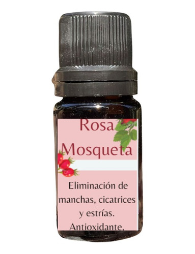 Aceite Esencial De Rosa Mosqueta. 10ml. Natural Herbs.