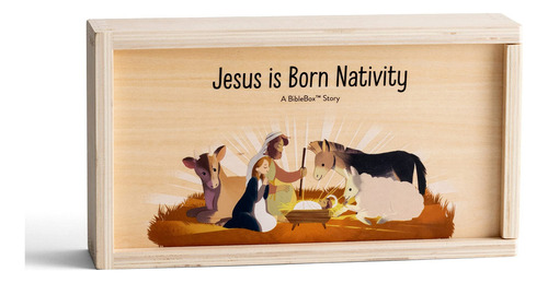 Dayspring Jesus Is Born-biblebox - Juego De Pesebre Para Nio