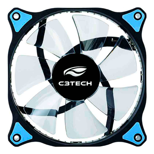 Fan Cooler 12cm 120mm Led Gamer Ventoinha Silencioso 12volts