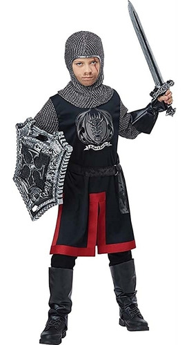Disfraz Infantil De Dragon Knight Para Niños Talla L