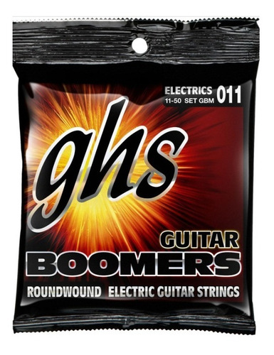 Imagen 1 de 4 de Encordado Guitarra Electrica Ghs Boomers 011- 50 Medium Usa