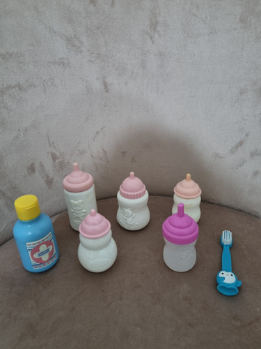 Lote Little Mommy Mamadeira Boneca (Usado)