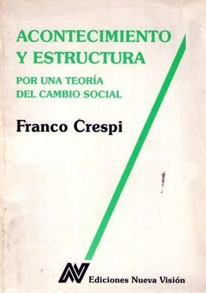 Libro Acontecimiento Y Estructura Por Una Teoria De Original