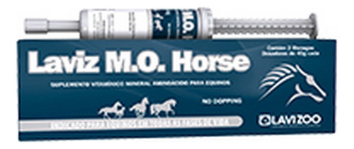 Suplemento Laviz Mo Horse Caja Con 2 Jeringas De 40 Grs.