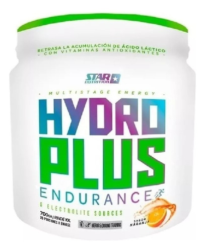 Hydro Plus Endurance 700 Grs Star Nutrition 
