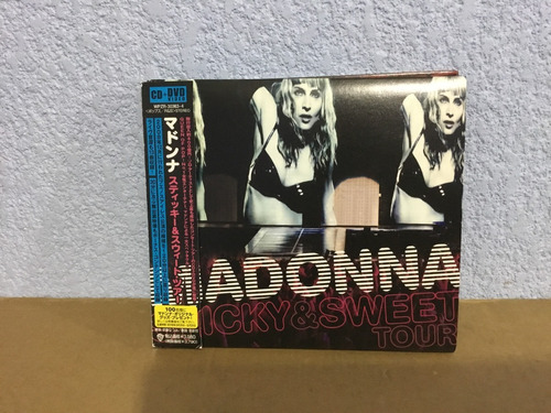 Madonna    Sticky & Sweet Tour ( Edicion Japonesa Dvd+cd)